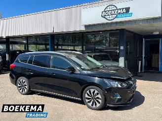 damaged passenger cars Ford Focus Wagon 1.0 EcoBoost ST Line X Business Navigatie Stoel-Stuurverwarming 2021/4