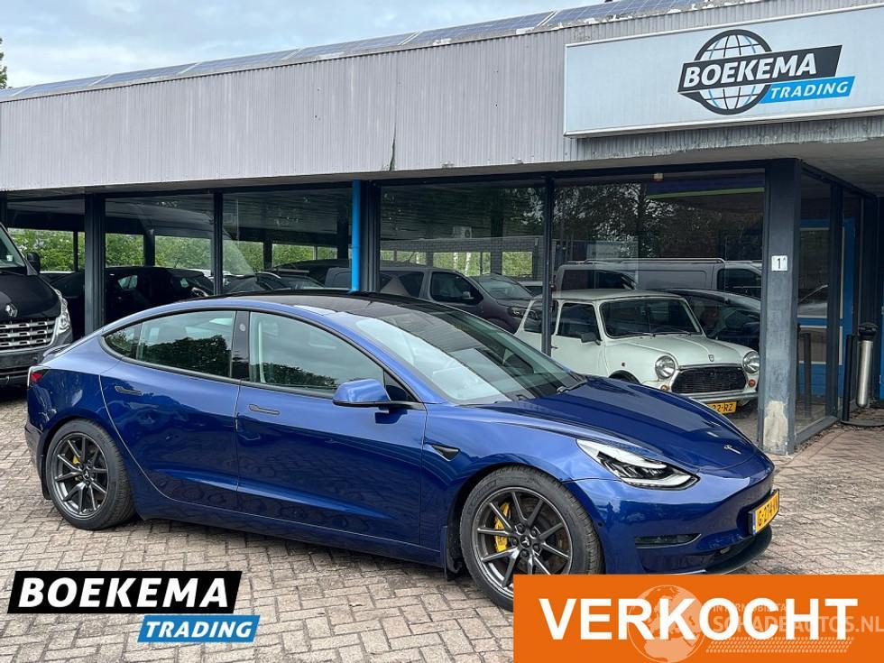 Tesla Model 3 Long Range RWD 75 kWh Panorama FSD-3 Stoelverwarming 360Camera