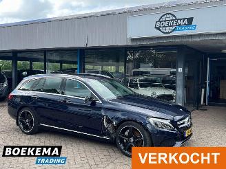 Vaurioauto  passenger cars Mercedes C-klasse 350 e Lease Edition Standkachel Luchtvering Navigatie 2016/11