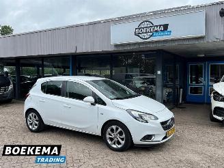 skadebil auto Opel Corsa 1.4 Online Edition Navigatie Airco Cruise 5-Deurs LMV 2017/8