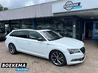 damaged passenger cars Skoda Superb Combi 1.4 TSI Sportline DSG Panorama Memory Keyless Canton 2018/4