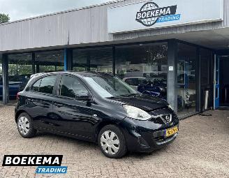 damaged passenger cars Nissan Micra 1.2 Acenta Airco Cruise Elektrische ramen 2017/3