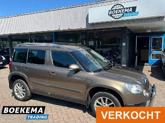 skadebil auto Skoda Yeti 1.8 TSI Ambition 4x4 Navi Trekhaak Airco 2010/2