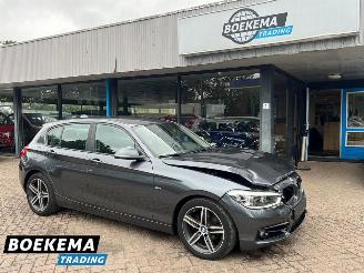 skadebil auto BMW 1-serie 118i High-Ex Sport Automaat Navi Stroelverwarming Cruise Clima 2017/5