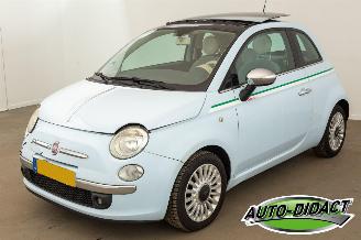 krockskadad bil auto Fiat 500 1.2 Airco Open Pano 2010/1