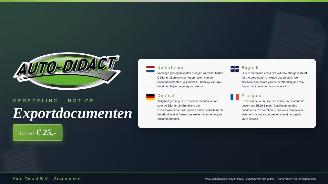 Damaged car Audi  export / douane / tenaamstelling tarief 2026/1