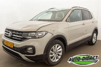 krockskadad bil auto Volkswagen T-Cross 1.0 TSI 46.430 km NAP Airco Camera Life 2024/3
