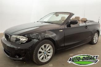 Vaurioauto  passenger cars BMW 1-serie 118d Cabrio Clima Leder 2011/8