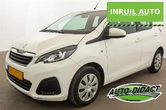 uszkodzony samochody osobowe Peugeot 107 1.0 e-VTi Airco 103.776 km NAP Active 2021/7