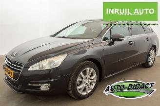 uszkodzony samochody osobowe Peugeot 508 1.6 THP Pano Clima Navi  Blue Lease Premium 2012/10