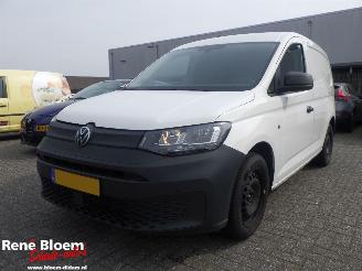 dañado vehículos comerciales Volkswagen Caddy 2.0 TDI Comfort Navi 122pk 2024/4