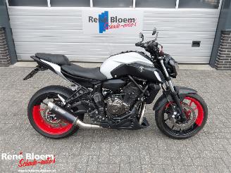 damaged motor cycles Yamaha MT-07  2019/3