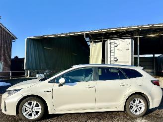 Schadeauto Suzuki Swace 1.8 Hybrid 148pk aut Style - front + line + side + park assist - camera - keyless - stoelverw - stuurverw - parelmoer 2020/11