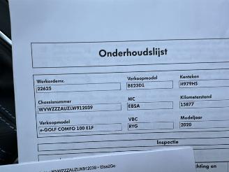 Volkswagen e-Golf 136pk aut E-DITION 5drs - 33dkm nap - front assist - clima - cruise - pdc v+a - keyless entry + start - stoelverw picture 53