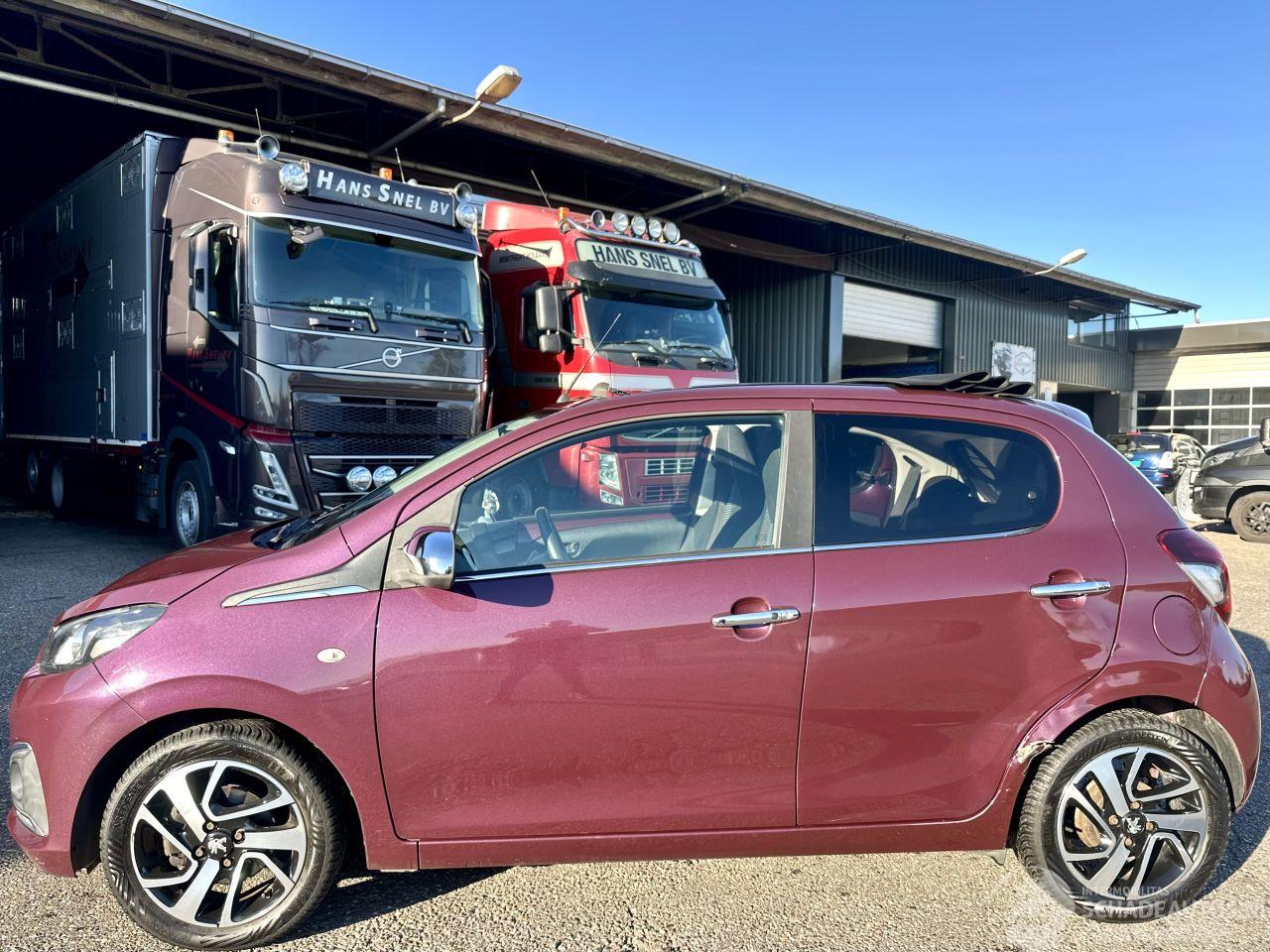 Peugeot 108 1.0 e-VTi 69pk Première CabrioTop - nap - camera - keyless entry + start - elektr dak - clima - cruise - carplay