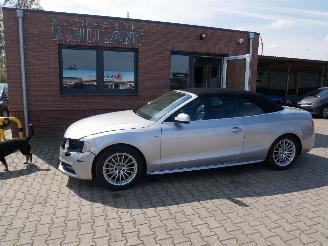 Schadeauto Audi A5 CABRIO S-LINE QUATTRO LEER XENON 2015/1