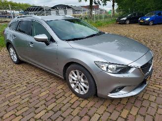 skadebil auto Mazda 6 2.2 D Sky Line AUTOMAAT + Apk 2014/9