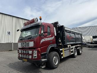 Vaurioauto  trucks Terberg  FM1350-WDGL 6X6 Met Kraan 2005/10
