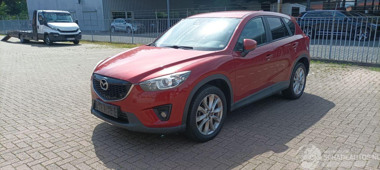 Mazda CX-5 2.2-Diesel 175pk AWD Leder Sportstoelen Memory Navi Xenon Climatecontrol CruiseControl Achteruirijcamera Stoelverwarming Lichtautomaat Privacyglas