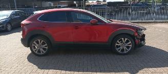 damaged passenger cars Mazda CX-30 Bj 8-2019 1.8 Climatecontrol Leder Navi Led-Koplampen Led-Achterlichten Stoelverwarming Lichtautomaat Privacyglas keyless Entry Bose Soundsystem elektrische achterklep 2019/8