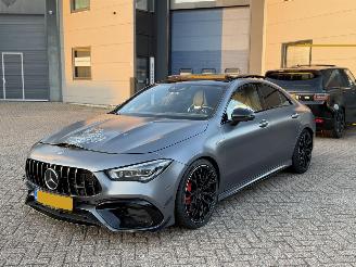 Schadeauto Mercedes Cla-klasse 45S AMG 4Matic 421Pk Pano 360Camera Burnmester Memory Head-Up 2022/7