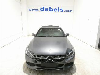 Damaged car Mercedes C-klasse 2.2D  C 220 D 2017/10