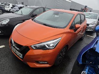 Vaurioauto  passenger cars Nissan Micra 0.9 igt 2017/8