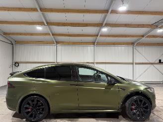 Auto incidentate Tesla Model X 100D 100kWh 307kW AWD Luchtvering 2017/10