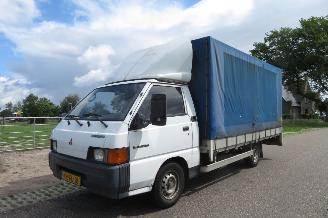 Unfall Kfz Van Mitsubishi L-300 2.5 TD LANG OPEN LAADBAK / PICK-UP MET HUIF EN N.A.P. MARGE AUTO 1997/3