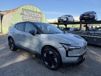 damaged passenger cars Volvo EX30 69 kWh 200KW Single Motor Extended Range Plus Clima Navi Led NAP 2024/3
